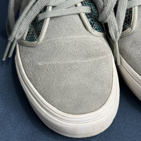 Supreme x Vans Chukka Boot 95 Mens Size 9.5 Gray Blue Snakeskin Skate Shoes 2010 photo 8