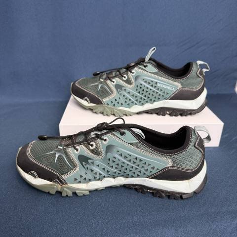 Merrell Womens Size 9 Sagebrush Green Vibram Trail Hiking Water Shoes photo 2