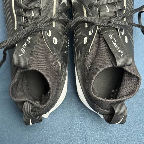 Nike Vapor Edge Pro 360 2 Mens Size 9 Black Football Cleats DA5456-001 photo 4