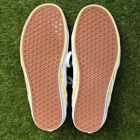 Vans Sk8-Hi Bolt Mens Size 9.5 Black Yellow High Top Skateboard Shoes Sneakers photo 8