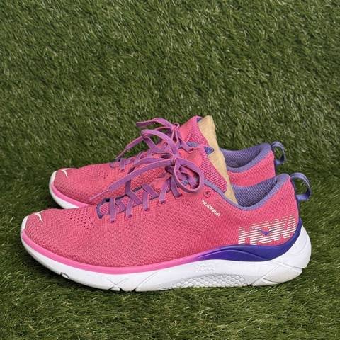Hoka Hupana 2 Womens Size 9.5 Pink Purple Knit Athletic Running Shoes Sneakers photo 3