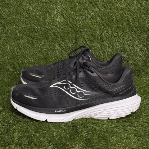 Saucony Guide 16 Mens Size 14 Wide Black White Stability Running Shoes Sneakers photo 3