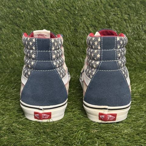Vans Sk8-Hi Americana Mens Size 11 American Flag High Top Skate Shoes Sneakers photo 4