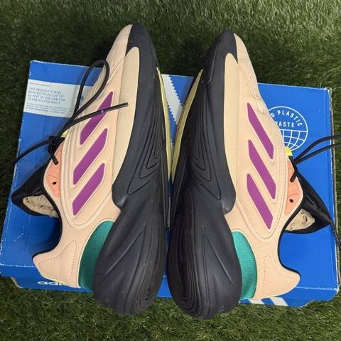 Adidas Ozelia Womens Size 8.5 Halo Blush Fuchsia Black Chunky Sneakers photo 7