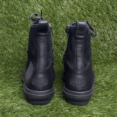 UGG Hapsburg Hiker Womens Size 9 Black Waterproof Leather Suede Ankle Boots photo 5
