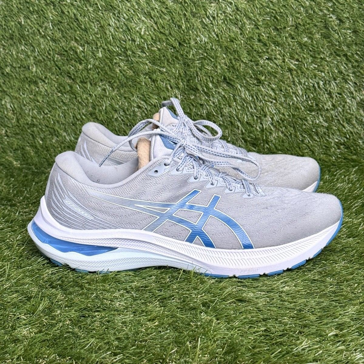 Asics GT-2000 11 Womens Size 11 Gray Blue White Running Shoes Sneakers 1012B271