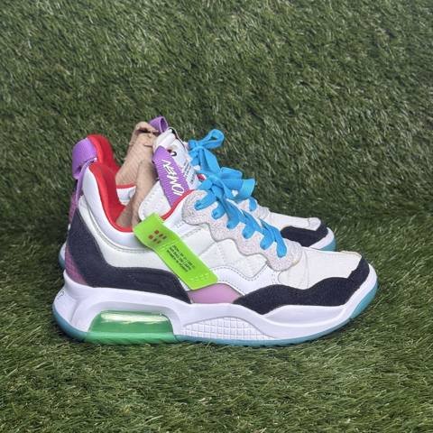 Nike Jordan MA2 Women In Power Womens Size 6 White Red Blue Sneakers CV8122-100