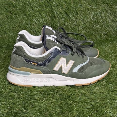 New Balance 997H Mens Size 7.5 Green Beige Kombu Classics Sneakers CM997HLQ