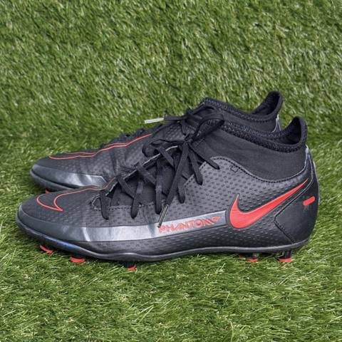 Nike Phantom GT Mens Size 8 Black Red Firm Ground FG Soccer Cleats CW6672-060 photo 3