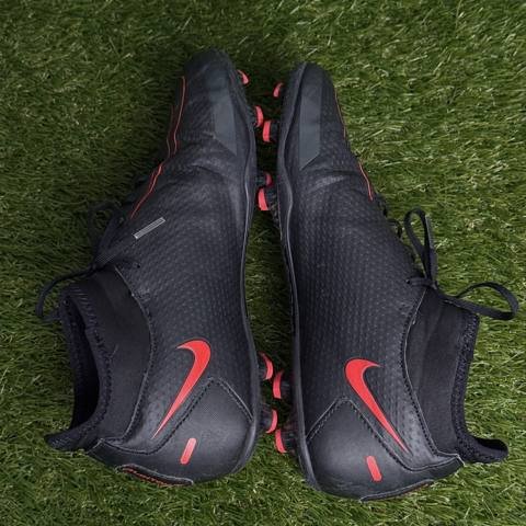 Nike Phantom GT Mens Size 8 Black Red Firm Ground FG Soccer Cleats CW6672-060 photo 5