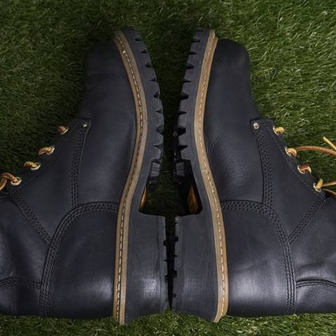 Carolina CA420 Logger Boots Mens Size 8 M Black Leather Soft Toe Work Boots photo 5