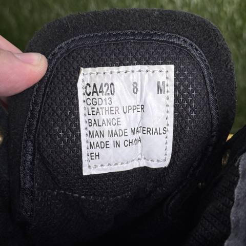 Carolina CA420 Logger Boots Mens Size 8 M Black Leather Soft Toe Work Boots photo 8
