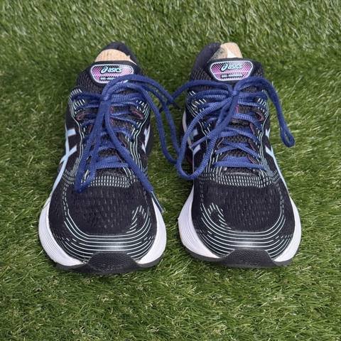 Asics Gel-Nimbus 21 Womens Size 8.5 Black Skylight Running Shoes Sneakers photo 2