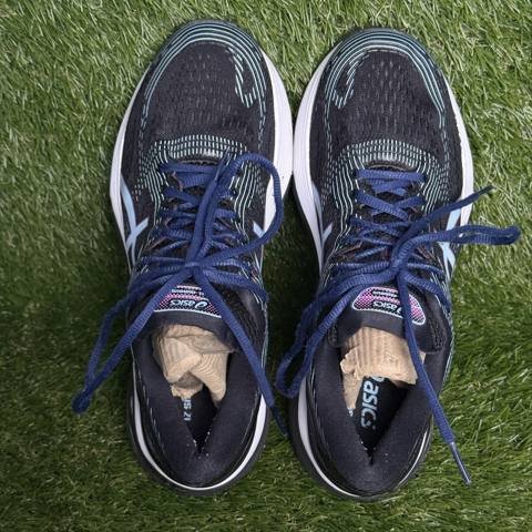 Asics Gel-Nimbus 21 Womens Size 8.5 Black Skylight Running Shoes Sneakers photo 6