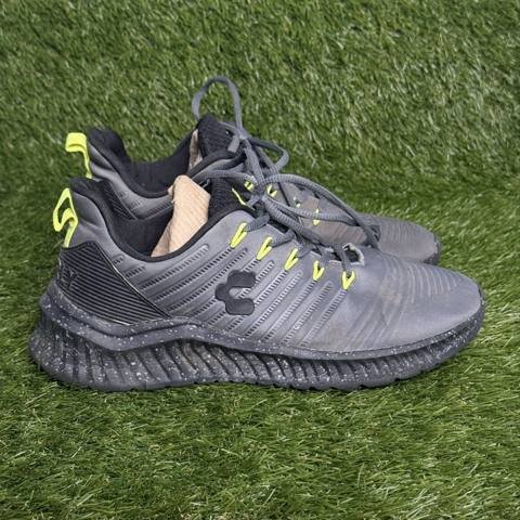 Charly Falcon Relaxed Mens Size 8.5 Gray Neon Yellow Walking Running Shoes