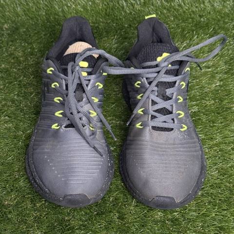 Charly Falcon Relaxed Mens Size 8.5 Gray Neon Yellow Walking Running Shoes photo 2
