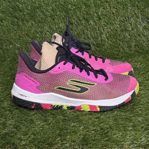Skechers Viper Court Pro 2.0 Womens Size 7.5 Pink Pickleball Court Shoes 172109