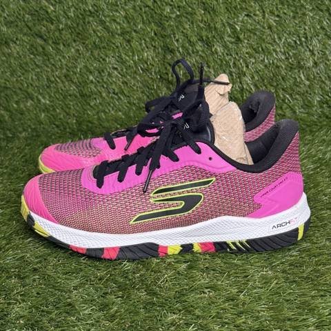 Skechers Viper Court Pro 2.0 Womens Size 7.5 Pink Pickleball Court Shoes 172109 photo 3