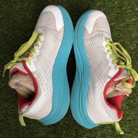 Saucony Hurricane Kids Size 3.5 M White Youth Athletic Running Shoes Sneakers photo 5