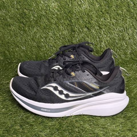 Saucony Omni 22 Womens Size 10 Black Stability Running Shoes Sneakers S10926-100 photo 3