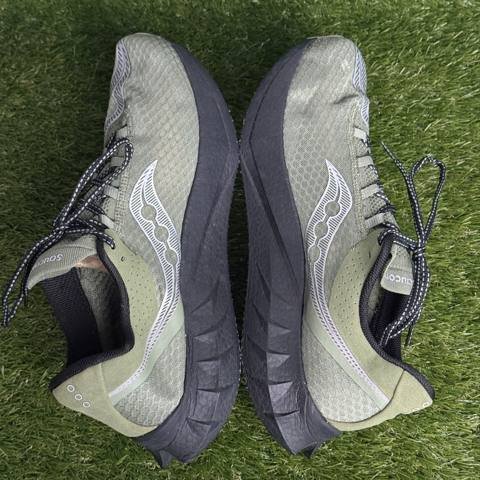 Saucony Endorphin Pro 4 Mens Size 14 Olivine Green Black Carbon Marathon Shoes photo 5