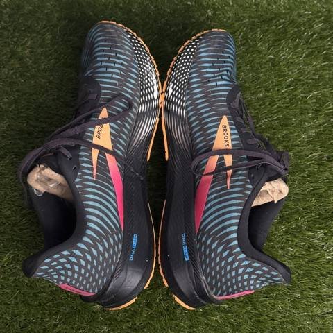 Brooks Hyperion Tempo Mens Size 12.5 D Black Pink Speed Running Shoes Sneakers photo 6