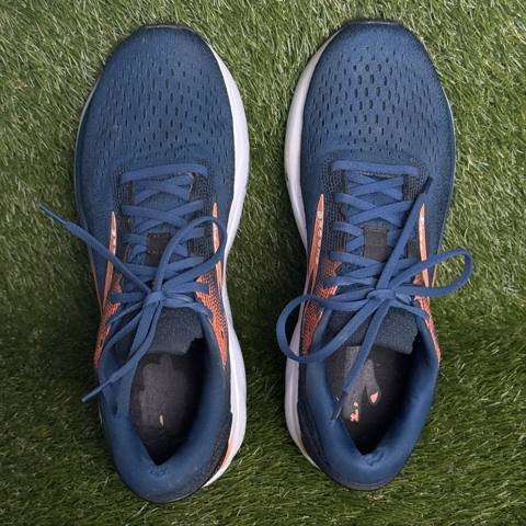 Brooks Ghost 16 Mens Size 12.5 D Blue Orange Road Running Shoes Sneakers photo 8