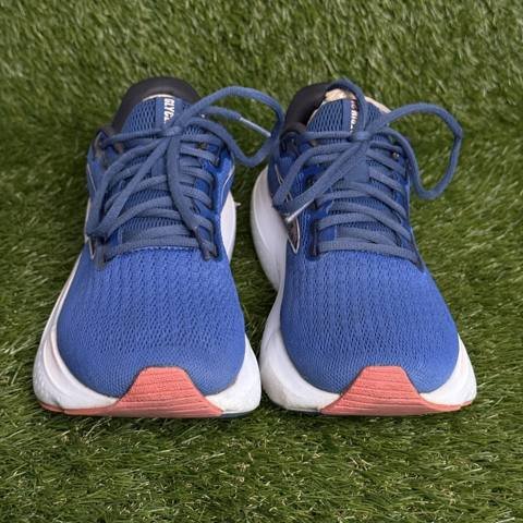 Brooks Glycerin 21 Womens Size 8.5 B Blue Icy Pink Knit Running Shoes Sneakers photo 2