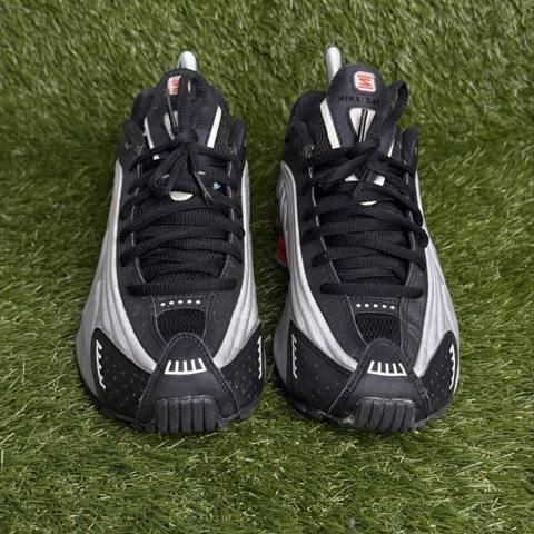 Nike Shox R4 OG Mens Size 6.5 Black Silver Red Running Shoes Sneakers BV1111-008 photo 2
