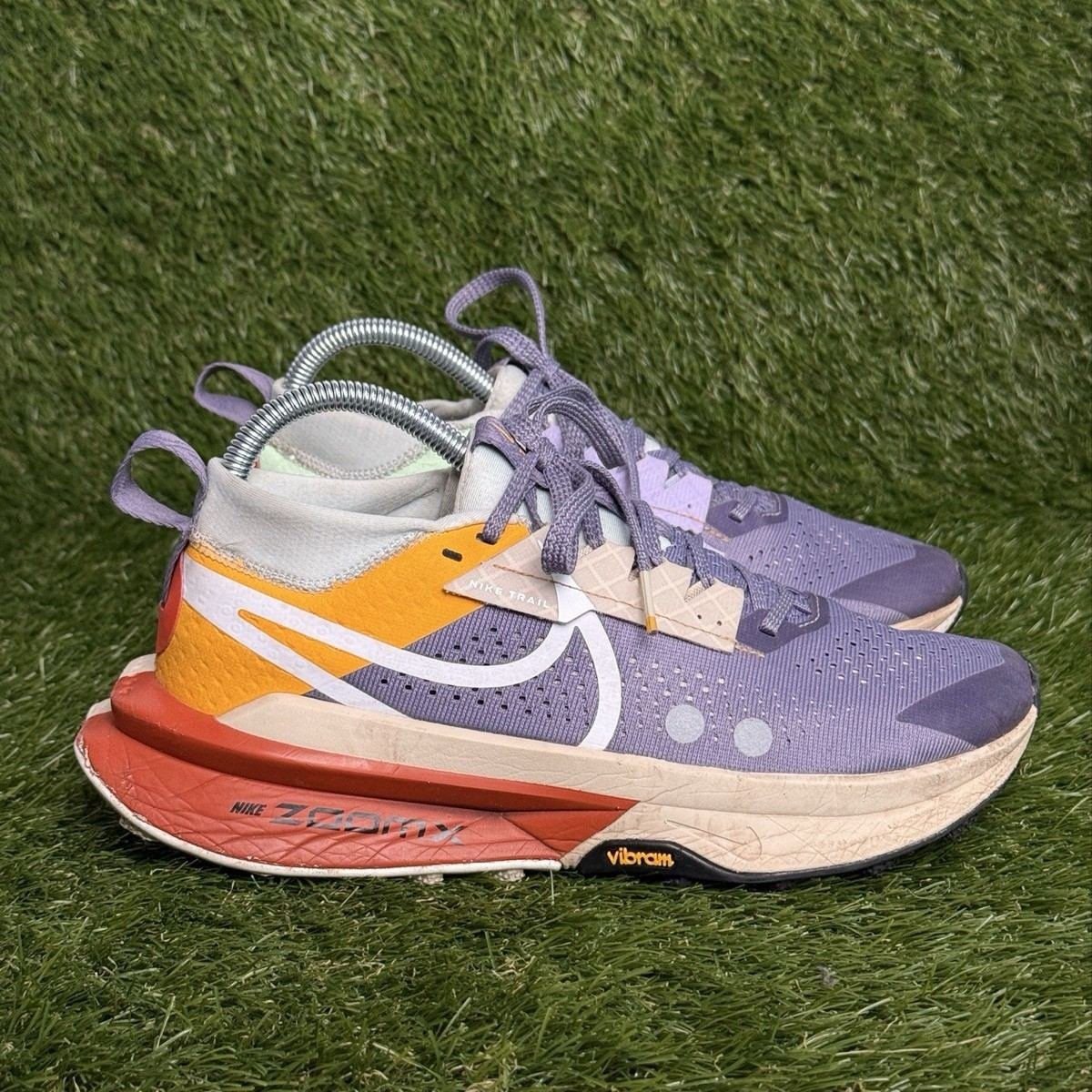 Nike ZoomX Zegama 2 Womens Size 8 Cave Purple Trail Running Shoes FD5191-502
