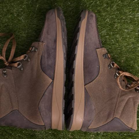 Chaco Otter Hiking Boots Mens Size 9.5 Brown Leather Suede Moc Toe Outdoor photo 6