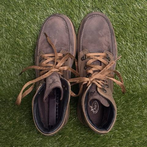 Chaco Otter Hiking Boots Mens Size 9.5 Brown Leather Suede Moc Toe Outdoor photo 7