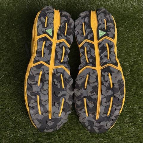 Brooks Cascadia 17 Mens Size 8 Yellow Gray Trail Running Shoes Sneakers photo 7