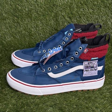 Vans Sk8-Hi MTE 2.0 DX The Simpsons Mr Plow Mens Size 11 Blue High Top Sneakers photo 3