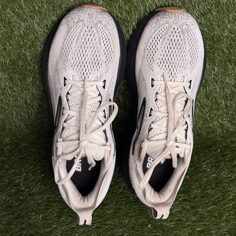 Brooks Glycerin 22 Mens Size 10 D White Black Road Running Shoes 1104451D135 photo 7