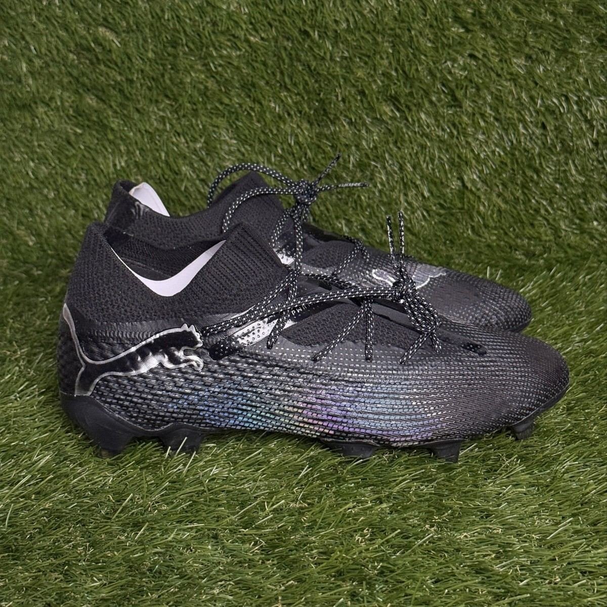Puma Future 7 Ultimate FG AG Mens Size 7.5 Black Soccer Cleats 107916-02 NWT