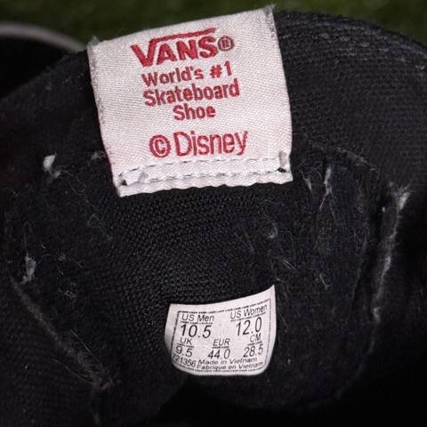 Vans Sk8-Hi Nightmare Before Christmas Jack Skellington Mens Size 10.5 High Top photo 2