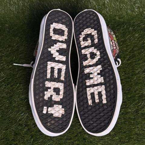 Vans Sk8-Hi Super Mario Bros Mens Size 10.5 Black Graphic High Top Sneakers photo 7