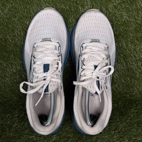 Brooks Glycerin 18 Mens Size 8 EE Wide White Blue Cushioned Running Shoes photo 7