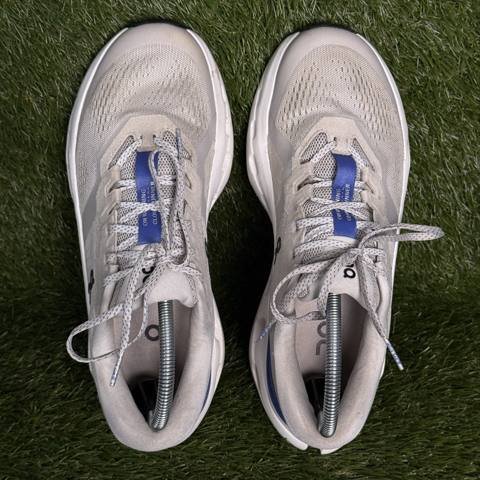 On Cloud Cloudrunner 3 Womens Size 9 Pearl White Blue Athletic Running Shoes photo 7