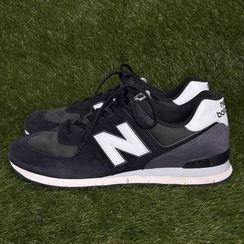 New Balance 574 Core Pack Mens Size 16 Black White Athletic Sneakers U574KN2 photo 4