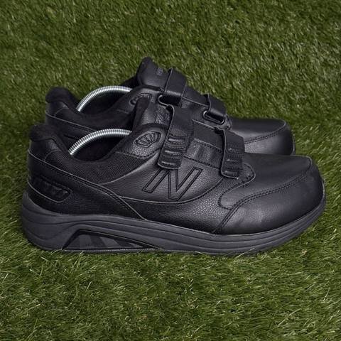 New Balance 928v3 Hook and Loop Mens Size 11 4E Wide Black Walking Shoes