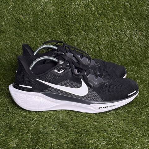Nike Air Zoom Pegasus 41 Womens Size 12.5 Black Running Walking Shoes Sneakers