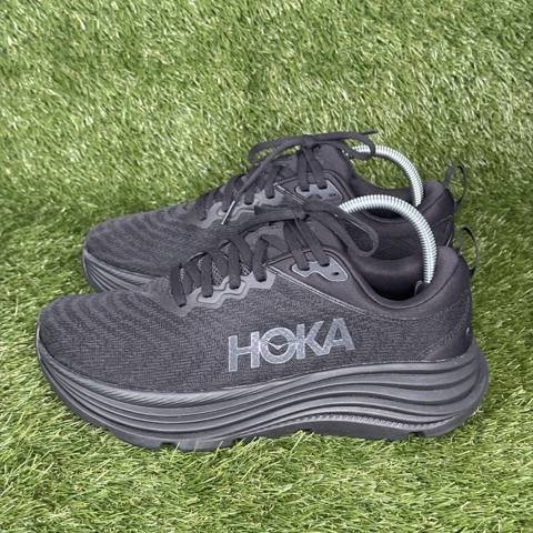 Hoka Gaviota 5 Mens Size 8.5 2E Wide Triple Black Running Walking Shoes photo 4