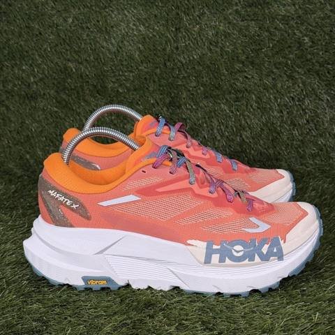 Hoka Mafate X Womens Size 10 B Feldspar Mountain Fog Trail Running Shoes
