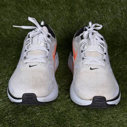 Nike Structure 26 Mens Size 9.5 White Black Blue ReactX Running Shoes HJ1102-004 photo 2