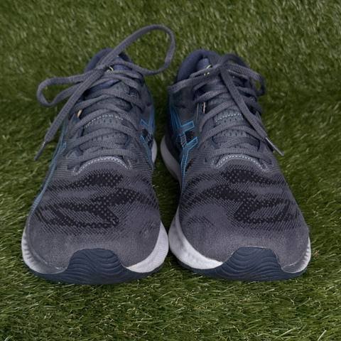 Asics Gel-Nimbus 23 Mens Size 11 Carrier Grey Digital Aqua Running Shoes photo 3