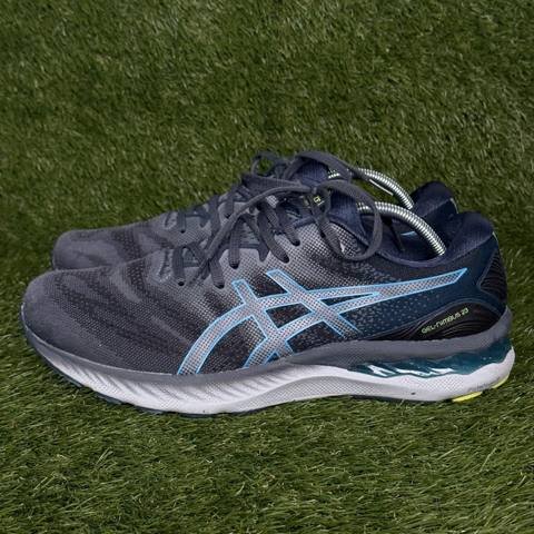 Asics Gel-Nimbus 23 Mens Size 11 Carrier Grey Digital Aqua Running Shoes photo 4