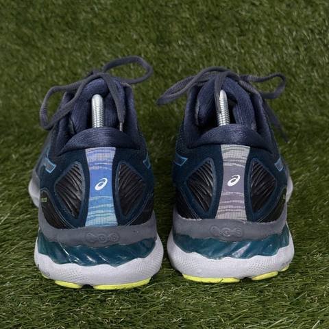 Asics Gel-Nimbus 23 Mens Size 11 Carrier Grey Digital Aqua Running Shoes photo 5