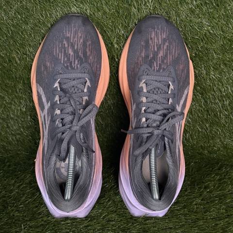 Asics Novablast 3 Womens Size 8.5 Orange Purple Cushioned Running Shoes 1012B288 photo 7